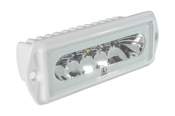 Capri2 Flush Mount LED Flood Light - White/Blue SKU 101099