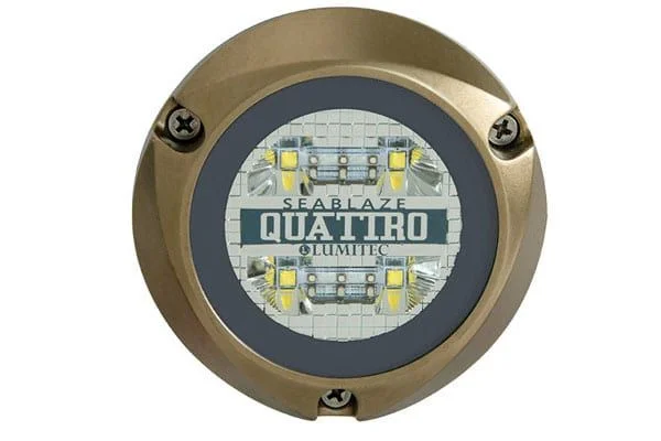 SeaBlaze Quattro LED Underwater Light White/Blue SKU 101511