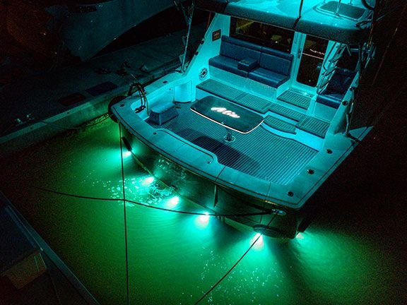 SeaBlaze Typhoon TH Underwater Light White/Blue SKU 101448