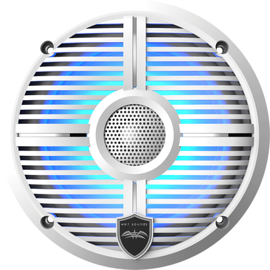 RECON 6 XW-W RGB | High Output Component Style 6.5" Marine Coaxial Speakers