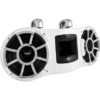REV 410 W-SC V2 | Revolution Series Dual 10" White Tower Speaker With TC3 Swivel Clamps For Tube Diameter 1 7/8” To 3”
