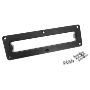 WS-EQ IDM - B Black Aluminum In Dash EQ Mounting Bracket