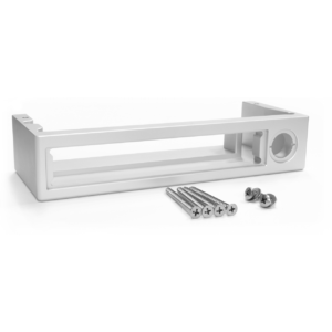 1_420SQ_UDM_Silver__14379__41309 WS-EQ UDM - S Silver Aluminum In Under Dash EQ Mounting Bracket w/ WW-BT VC Mounting Hole