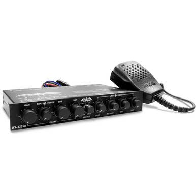 WS-420 SQ | Wet Sounds Marine Multi Zone 4 Band Parametric Equalizer