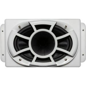 Revolution Series 6x9 HLCD With Surface Mountable Roto-Mold Enclosure + Grill - White