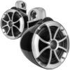 ICON 8-B FC SA V2 | ICON Series 8" Black Tower Speaker With Fixed Clamps