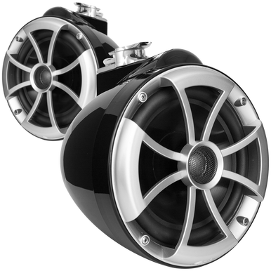 ICON 8 B-SXM V2 | ICON Series 8" Black Tower Speaker With Swivel Surface Mount