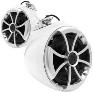 ICON 8 W-SXM V2 | ICON Series 8" White Tower Speaker With Swivel Surface Mount
