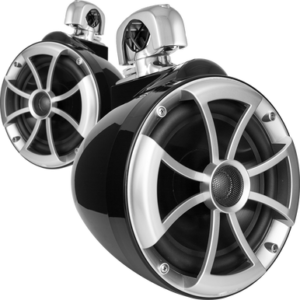 ICON 8-B SC V2 |  ICON Series 8" Black Tower Speaker With TC3 Swivel Clamps