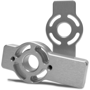 ADP MC BRACKET-11 | Brushed Tower Speaker Brackets For The Aluminum Mastercraft MC-11 Bracket