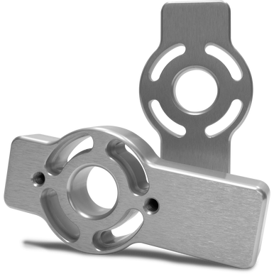 ADP MC BRACKET-11 | Brushed Tower Speaker Brackets For The Aluminum Mastercraft MC-11 Bracket