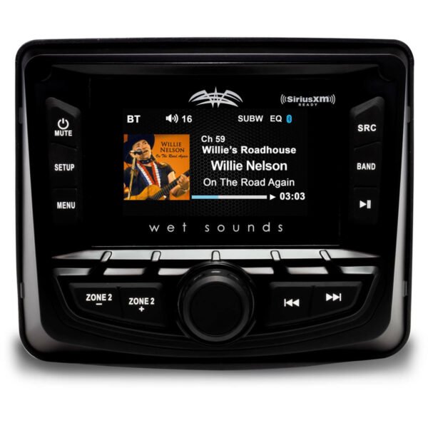 WS-MC-2 MC-2 - 3" Gauge style mount AM/FM Stereo w/2.7" Color display, 1 AUX input, 1 USB input, Pandora