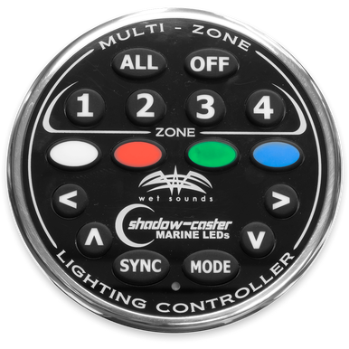 WS-4Z-RGB REMOTE | 4 Zone RGB LED Controller