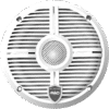 REVO 6-XW-W White Closed XW Grille 6.5” Coaxial Speakers (pair)
