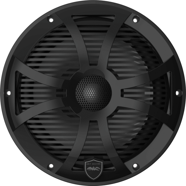 REVO 8-SW-B Black Closed SW Grille 8” Coaxial Speakers (pair)