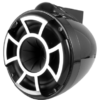 REV 8 B-X V2 | Revolution Series 8" Black Tower Speaker With X Mount Kit For Surface Mounting