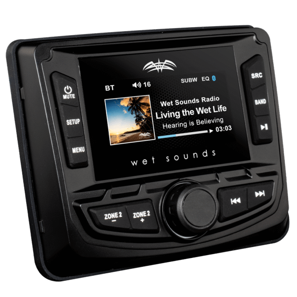 WS-MC-2 MC-2 - 3" Gauge style mount AM/FM Stereo w/2.7" Color display, 1 AUX input, 1 USB input, Pandora