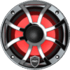 REVO 6-XS-G-SS Gunmetal XS/Stainless Overlay Grille 6.5” Coaxial Speakers (pr)