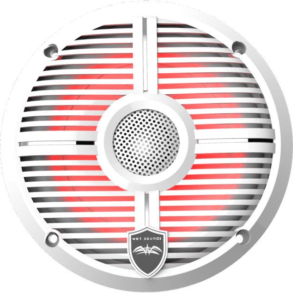 REVO 6-XW-W White Closed XW Grille 6.5” Coaxial Speakers (pair)