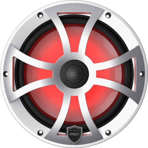REVO 8-XS-S Silver Open XS Grille 8” Coaxial Speakers (pair)