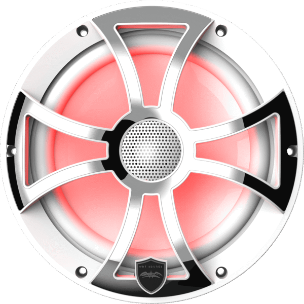 6_Revo_8_XS_W_SS__06677.1622587906.1280.1280 REVO 8-XS-W-SS White XS / Stainless Overlay Grille 8” Coaxial Speakers (pair)