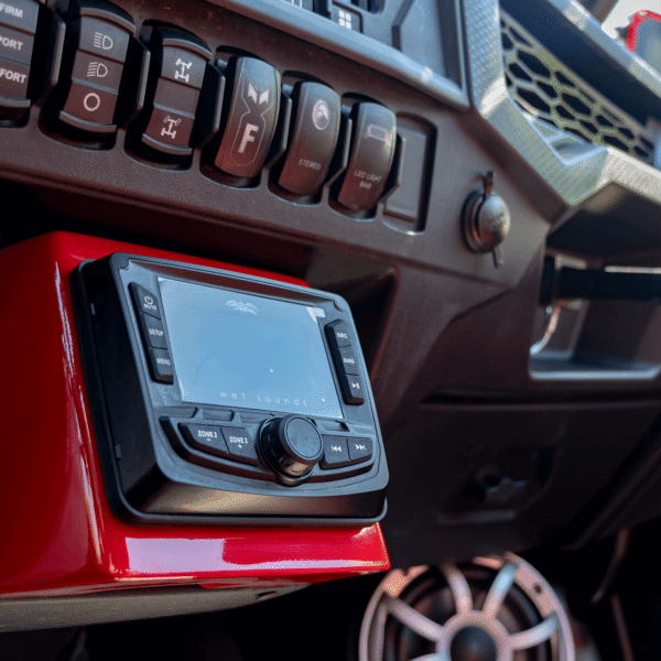 WS-MC-2 MC-2 - 3" Gauge style mount AM/FM Stereo w/2.7" Color display, 1 AUX input, 1 USB input, Pandora