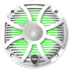 REVO 6-SW-W White Closed SW Grille 6.5” Coaxial Speakers (pair)