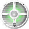 REVO 6-XW-W White Closed XW Grille 6.5” Coaxial Speakers (pair)