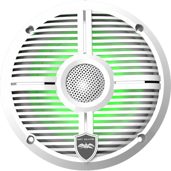 REVO 6-XW-W White Closed XW Grille 6.5” Coaxial Speakers (pair)