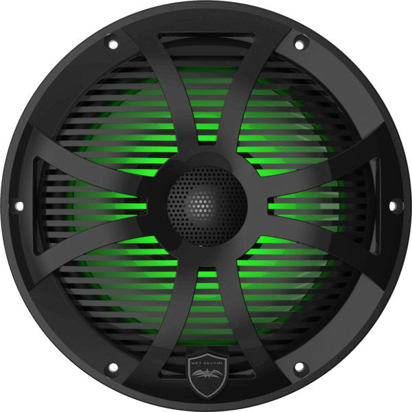 REVO 8-SW-B Black Closed SW Grille 8” Coaxial Speakers (pair)