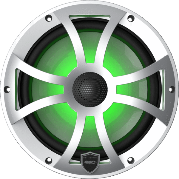 REVO 8-XS-S Silver Open XS Grille 8” Coaxial Speakers (pair)