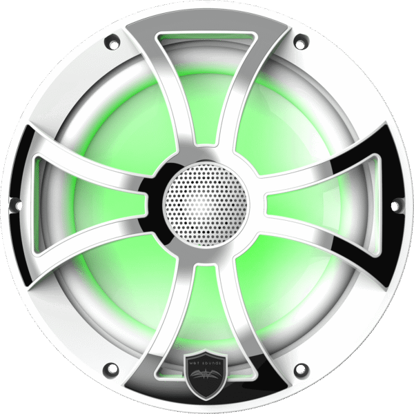 7_Revo_8_XS_W_SS__70428.1622587906.1280.1280 REVO 8-XS-W-SS White XS / Stainless Overlay Grille 8” Coaxial Speakers (pair)