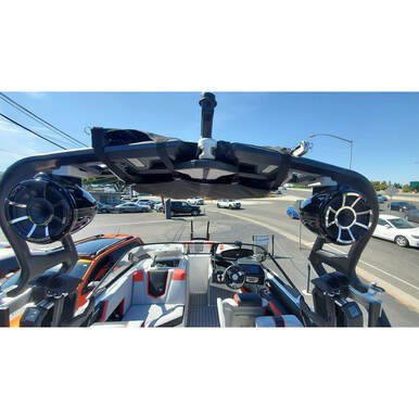 ADP NAU-FCTA | Brushed Tower Speaker Brackets For The 2019+ Nautique Flight Control Tower Actuated (FCTA)