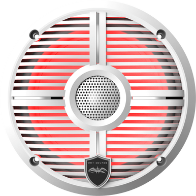 RECON 6 XW-W RGB | High Output Component Style 6.5" Marine Coaxial Speakers
