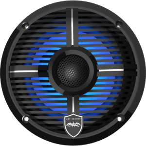 REVO 6-XW-B Black Closed XW Grille 6.5” Coaxial Speakers (pair)