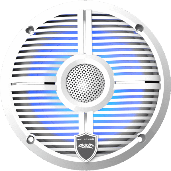REVO 6-XW-W White Closed XW Grille 6.5” Coaxial Speakers (pair)