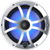 REVO 8-XS-S Silver Open XS Grille 8” Coaxial Speakers (pair)