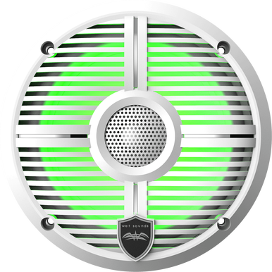 RECON 6 XW-W RGB | High Output Component Style 6.5" Marine Coaxial Speakers