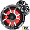 REVO 6-XS-G-SS Gunmetal XS/Stainless Overlay Grille 6.5” Coaxial Speakers (pr)