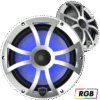 REVO 8-XS-S Silver Open XS Grille 8” Coaxial Speakers (pair)