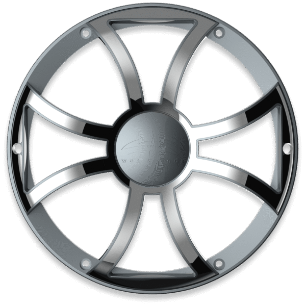 REVO 12 XS-Gunmetal Stainless Steel Subwoofer Grill