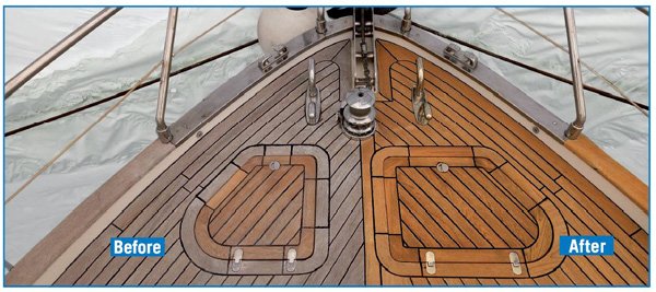 Ref. 4005 - 2L Teak Treatment 1. Cleaner
