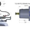 MF255 WTS - Steering System kit up to 250Hp