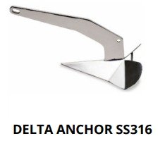 DELTA ANCHOR SS316