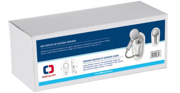 Adriana Recess-Fit Deck Shower Part No:15.480.00