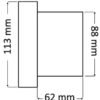 Auxiliary USB-AUX Cable with Watertight Panel Part No: 29.530.08