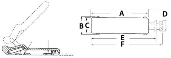Anti-vibration peak latch