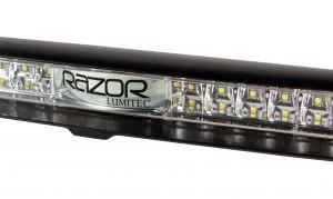 razor_black_left Razor LED Light Bar - Flood SKU 101588