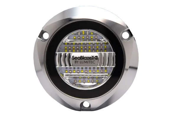 seablazex2_polished_front_dual_web SeaBlaze X2 LED Underwater Light White/Blue SKU 101592