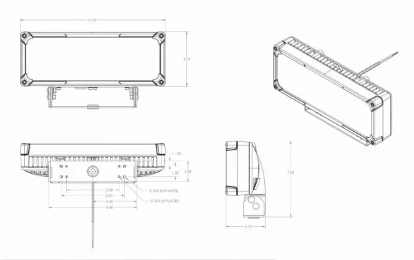 Maxillume tr150 LED Flood Light - Flood SKU 101413